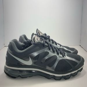 Nike Air Max 487679-010 2012 Running Silver Gray White Womens Size 7.5